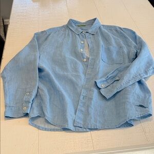 Tommy Bahama Light Blue Casual Button Down Shirt